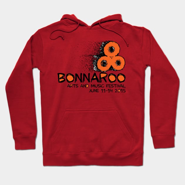 Rock Bonnarro 2 Hoodie by jbrgraphicdesign